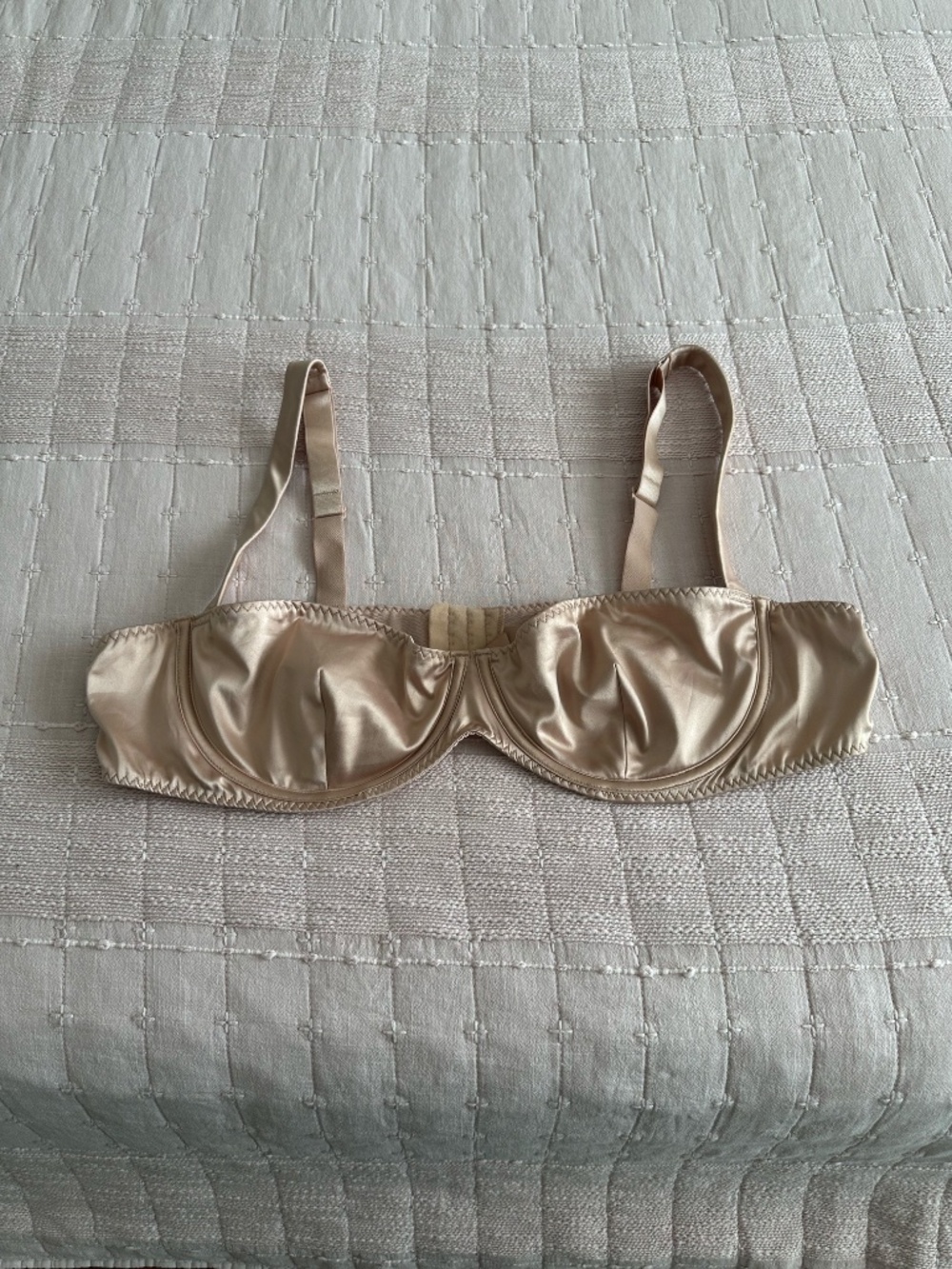 Skims Satin Unlined Bra